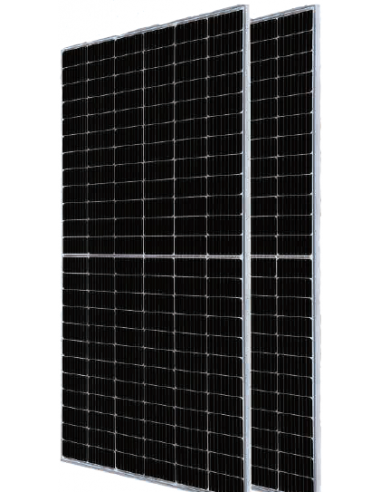 JA Solar - Half-Cell Monocrystalline Monofacial Solar Panel, 455W