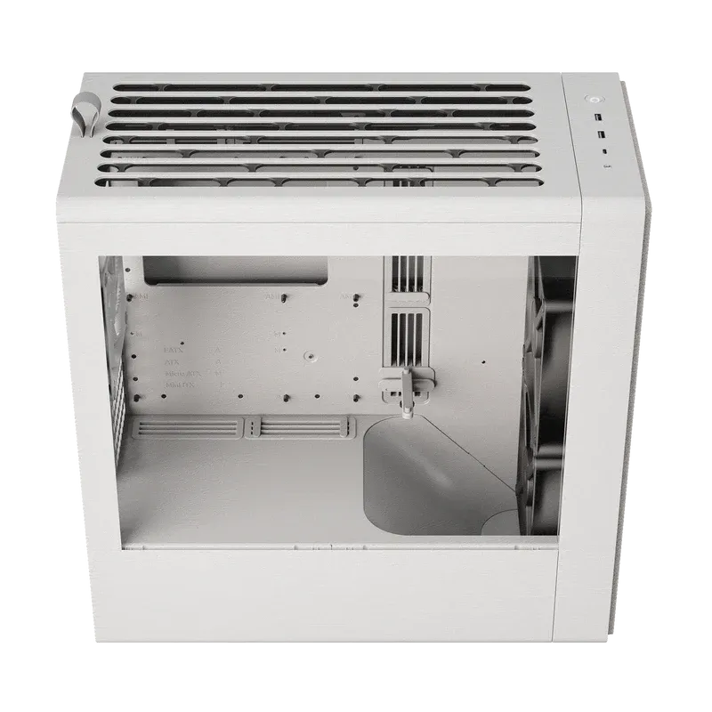 Aerocool HAVN BF 360 Flow White EATX case - Adjustable GPU Bracket - Supports up to 7 fans (2x180; 1x140mm incl) - 2x 3.5'' or 4 - image 2