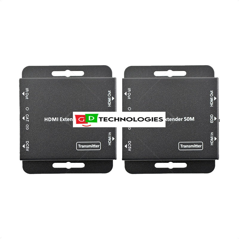 HDMI EXTENDER KIT OVER CAT5E/6 HD1080P 50M 5VDC