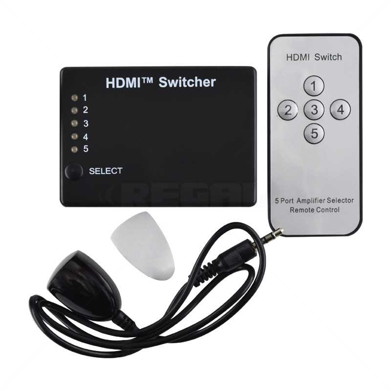 HDMI Switch 5 - 1 HDMI 1.4