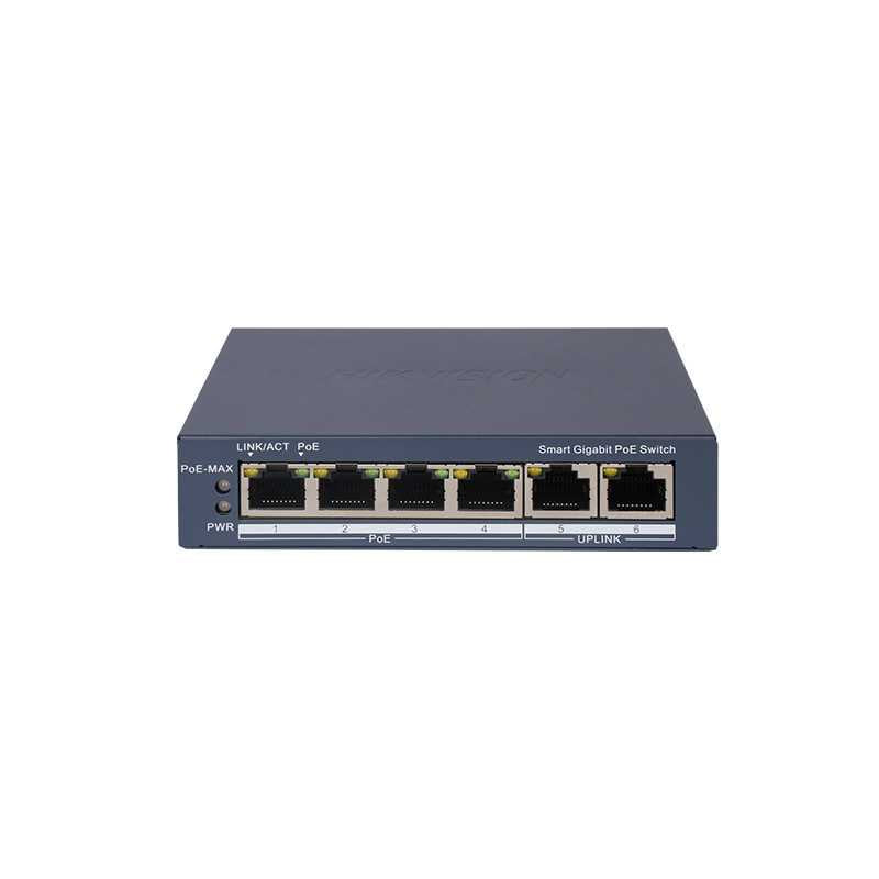 Switch DS-3E1506P-EI 4P PoE Smart DS-3E1506P-EI(O-STD)