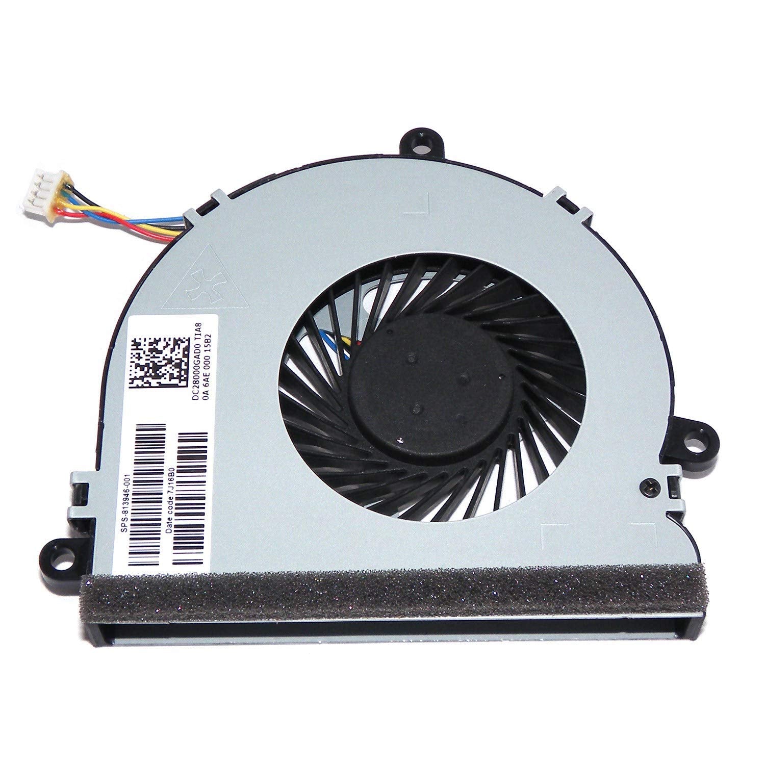CPU Cooling Fan for HP 15-AC 15-AF 15-AY 15-BA 250 G4 255 G4 255 G5 DC28000GAD0