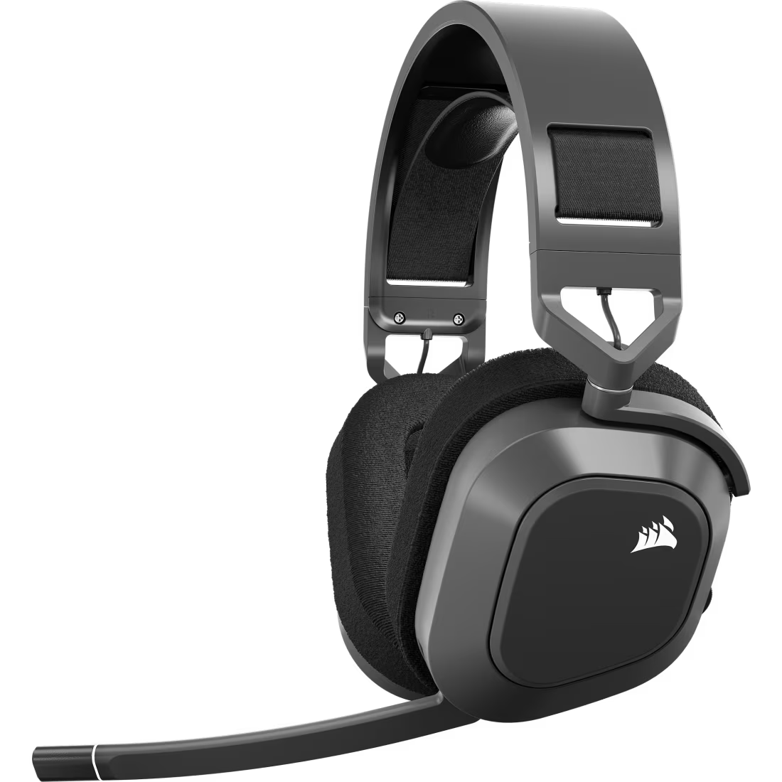 HS80 MAX WIRELESS Premium Carbon Headset; Spatial Audio; 50mm Audio Drivers; Omni-directional Microphone - PC/ Mac/ PlayStation - image 2