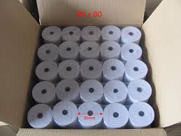 THERMAL TILL ROLL 80 X 80MM BOX OF 50