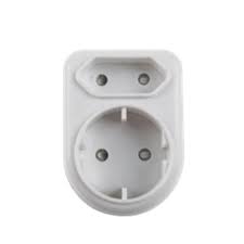 Ellies 2 Way  Adaptor With Schuko