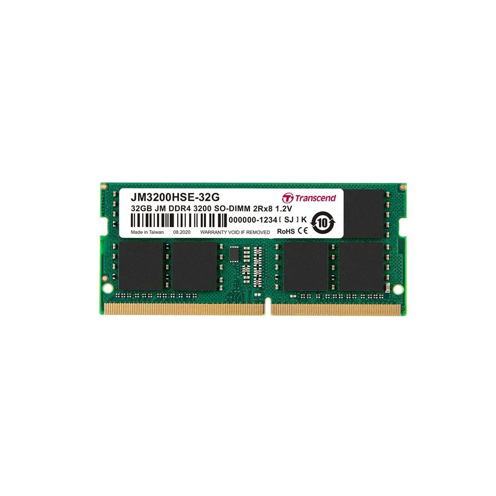 TRANSCEND JET MEMORY 32GB DDR4-3200 NOTEBOOK SO-DIMM 2RX8 CL22 - image 2