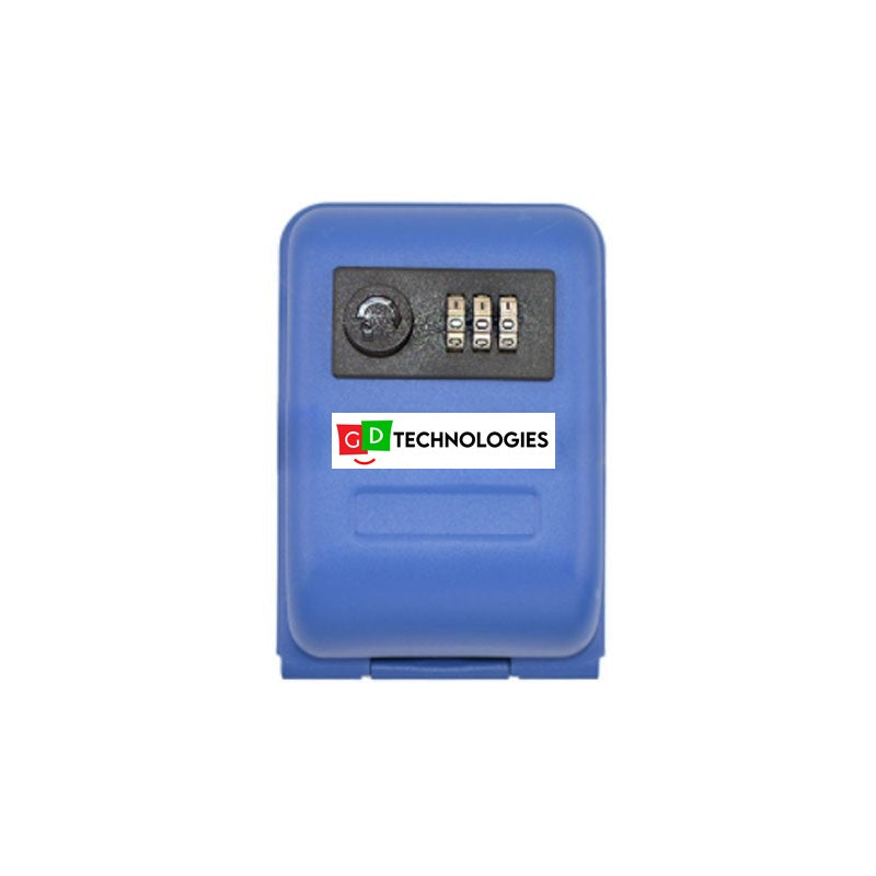 KEY BOX - STEEL BLUE (COMBINATION CODE)