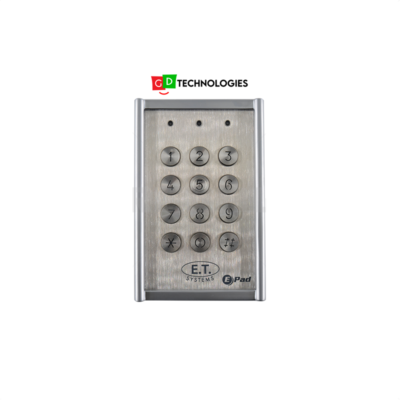 KEYPAD ET VANDAL RESISTANT 99 USER E-PAD