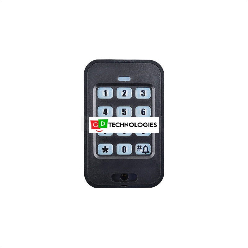 KEYPAD - SHERLO WIRELESS 403/433MHz 9 CHANNEL 1000 USERS IP55