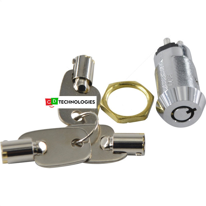 KEYSWITCH - MOMENTARY DOUBLE POLE KEY ALIKE = 3027