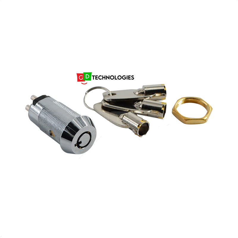 KEYSWITCH - MOMENTARY DOUBLE POLE KEY ALIKE - 3028