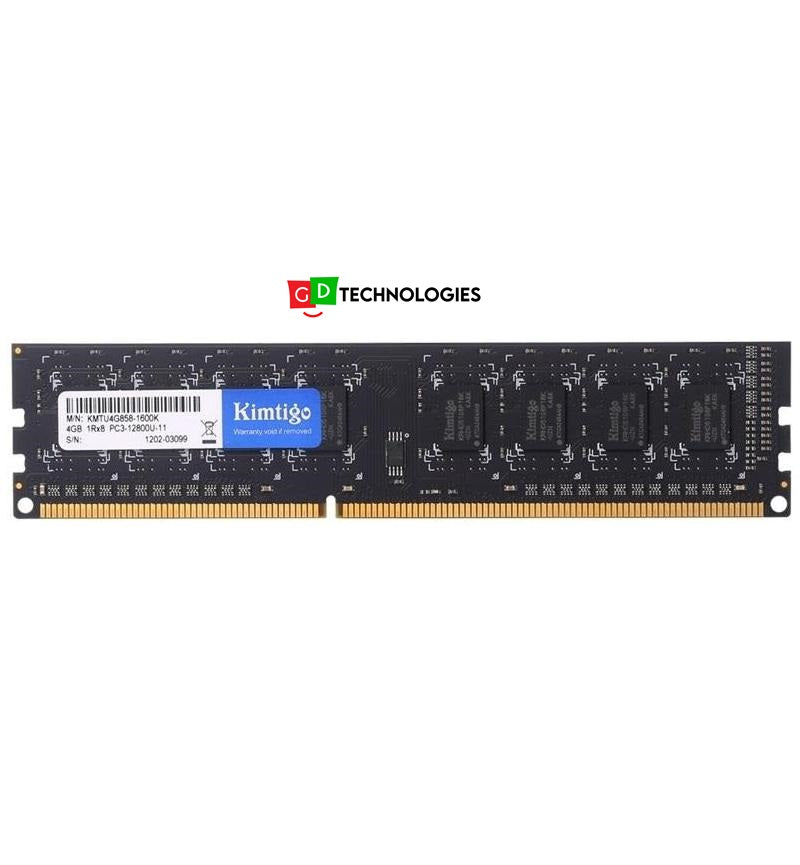 KIMTIGO DDR3 1600 4GB U-DIMM