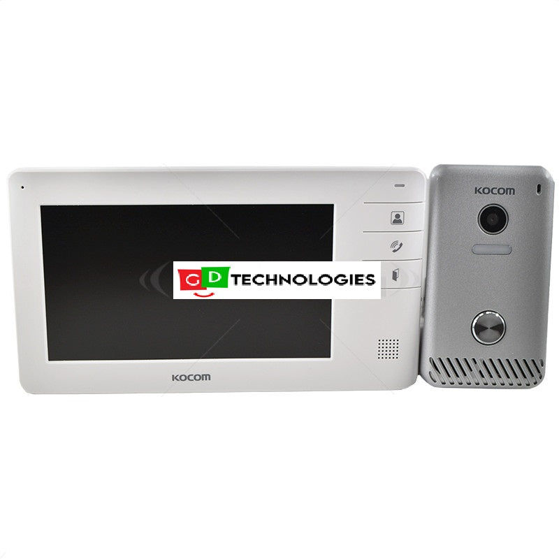 KOCOM 4 WIRE APARTMENT SYSTEM WITH 7 INCL MONITOR