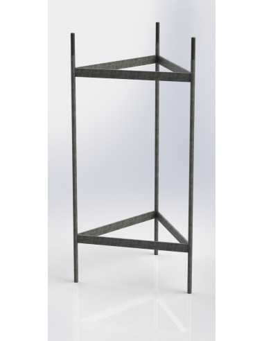 Lattice Mast Casting Cage. Only connects to Y-Base Assembly