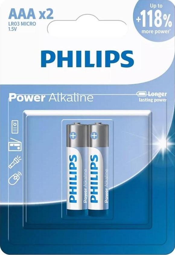 POWER ALKALINE AAA BAT 2P - image 2