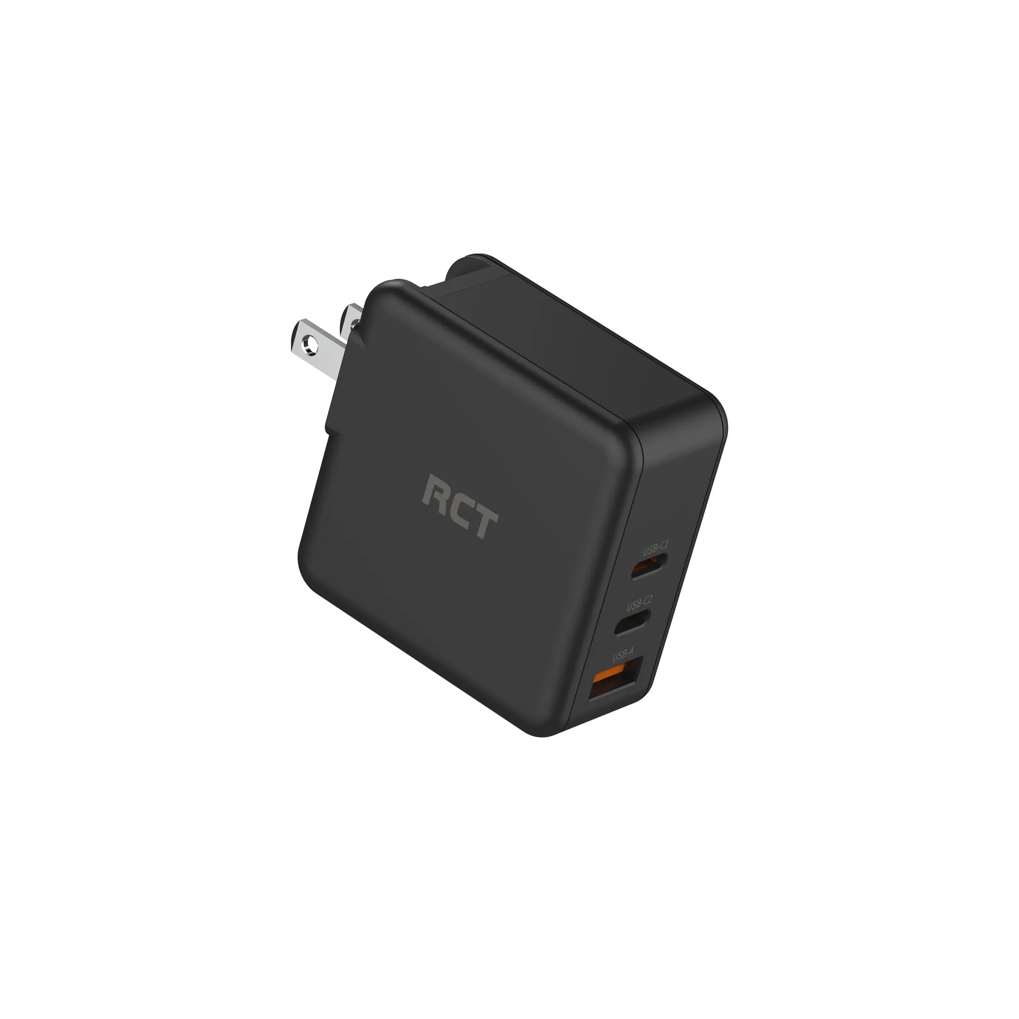 RCT 65W GaN fast charging travel kit | Travel adapter + (EU+UK+SA) Plug and cable