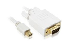 MINI DISPLAY PORT MALE TO VGA MALE CABLE