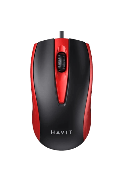 HAVIT USB MOUSE RED
