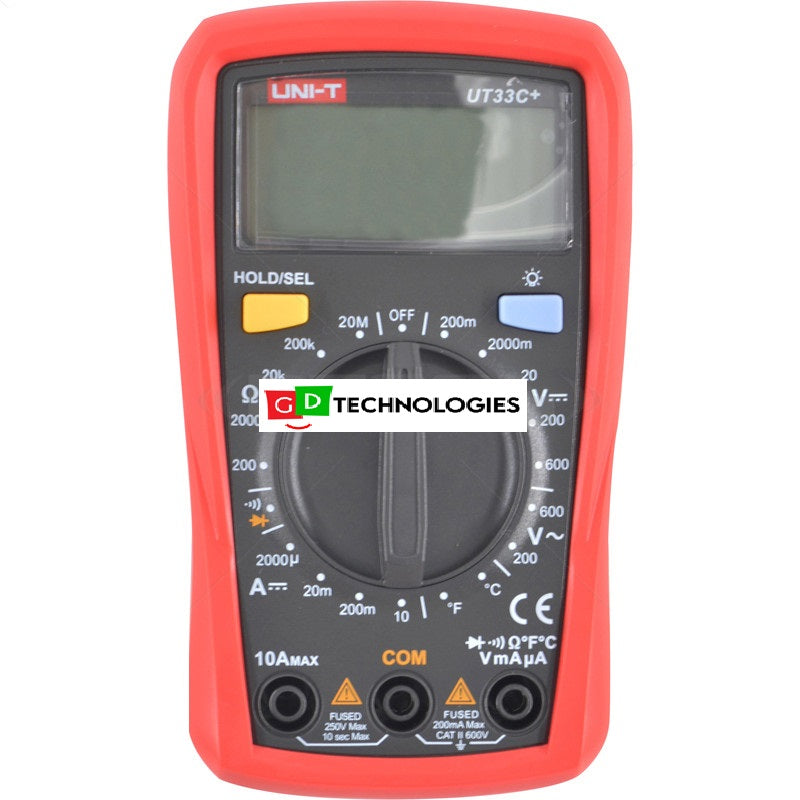 MULTIMETER - DMM UT33C VALUE