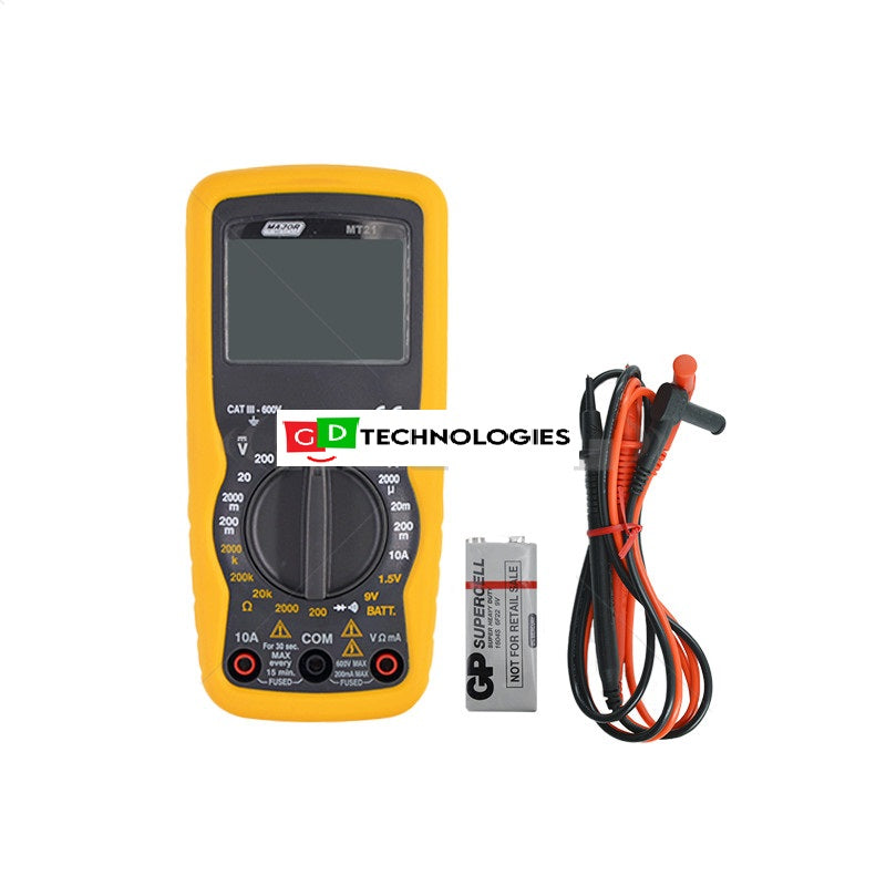 MULTIMETER - MT21 LARGE LCD