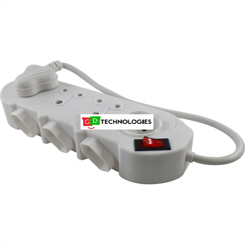 MULTIPLUG - 3 x 16A / 3 x 2 PIN NOT SWITCHED