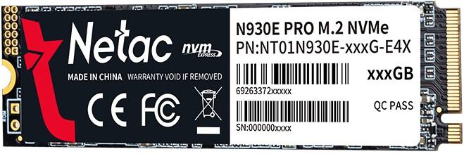 NETAC 2.5 NVME SSD N930E PRO 512GB