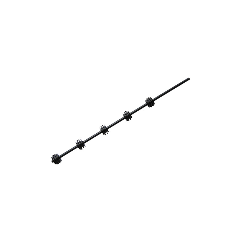 F/Pole - 5Line Round Black