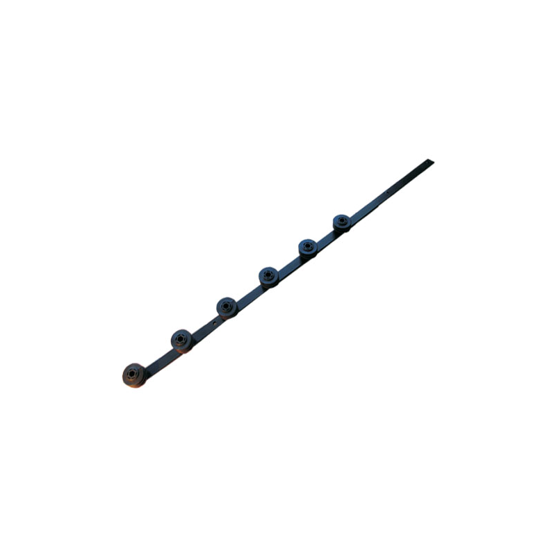 F/Pole - 6Line Flat Bar Flat Black
