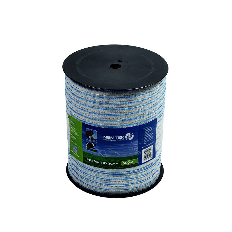 Nemtek Agri Poly Tape - Mix 20mm 500m