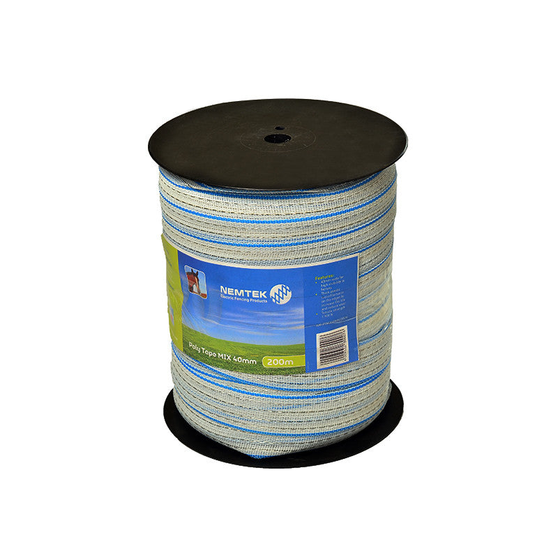Nemtek Agri Poly Tape - MIX 40mm - 200m AW-PTMX40MM200