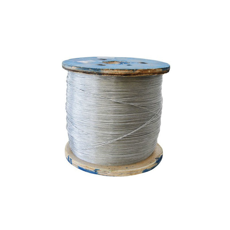 Braided Wire - Galv 1.2mm / 22Kg Reel