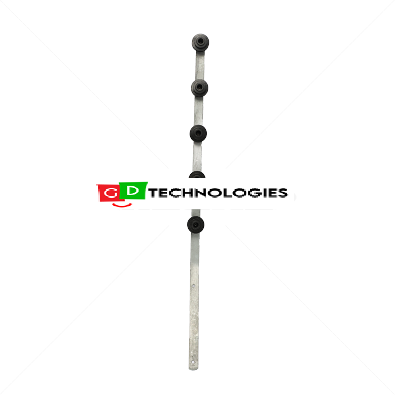 Nemtek Fence Pole - 5Line Flat Bar Angle Galvanised BB EF-5HDBA