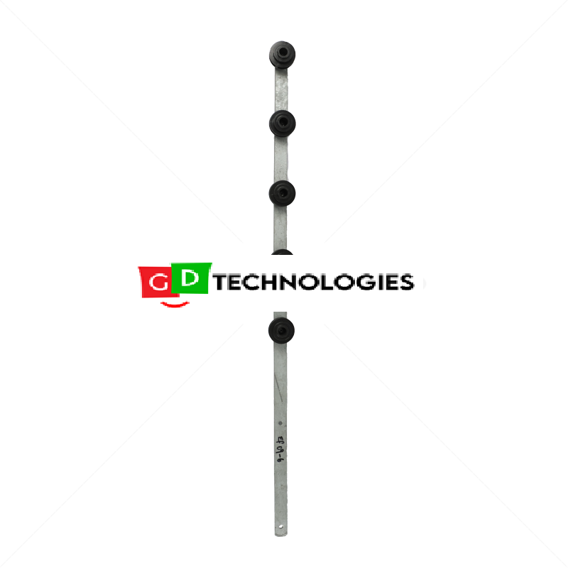 Nemtek Fence Pole - 5Line Flat Bar Galvanised BB EF-5HDBS