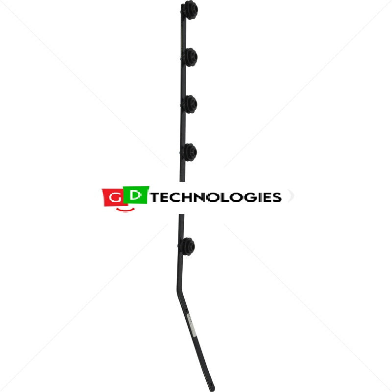 Nemtek Fence Pole - 6Line Flat Bar Angle Black