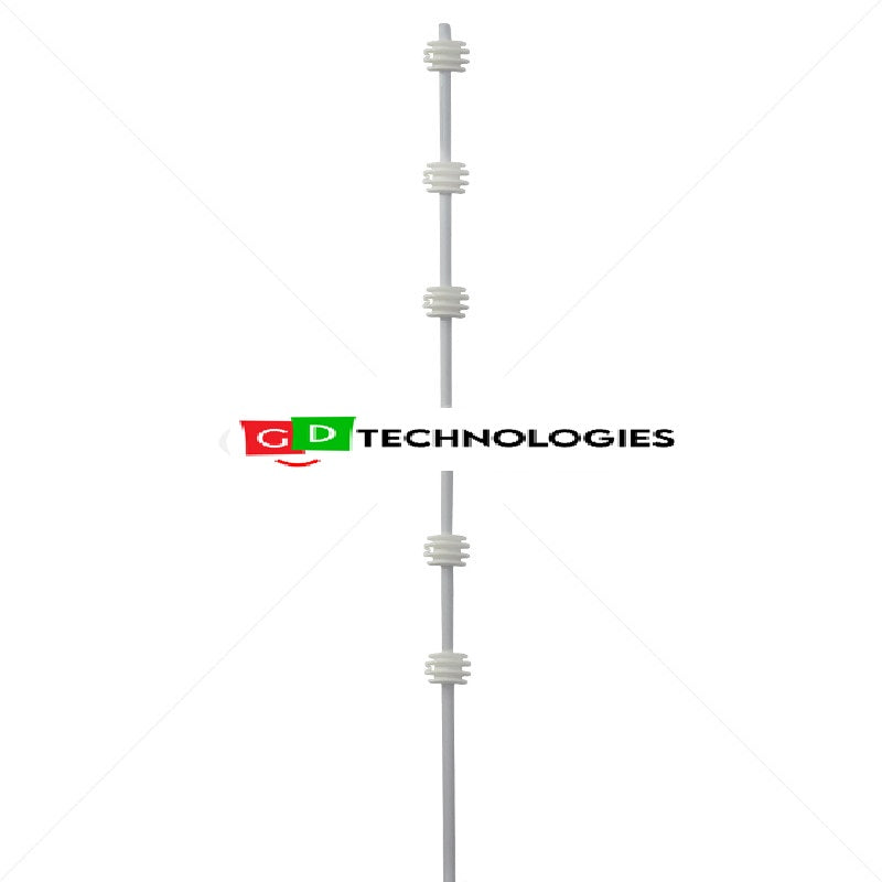 Nemtek Fence Pole - 6Line Round White ER-6W ER-6GBPC