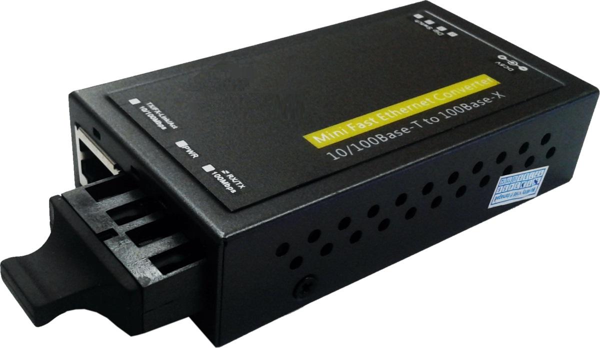 MINI-MC, 10/100MBPS, DUAL FIBER, 1310