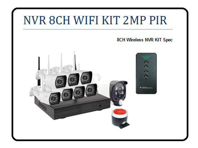 8CH 2.0MP NVR Kit