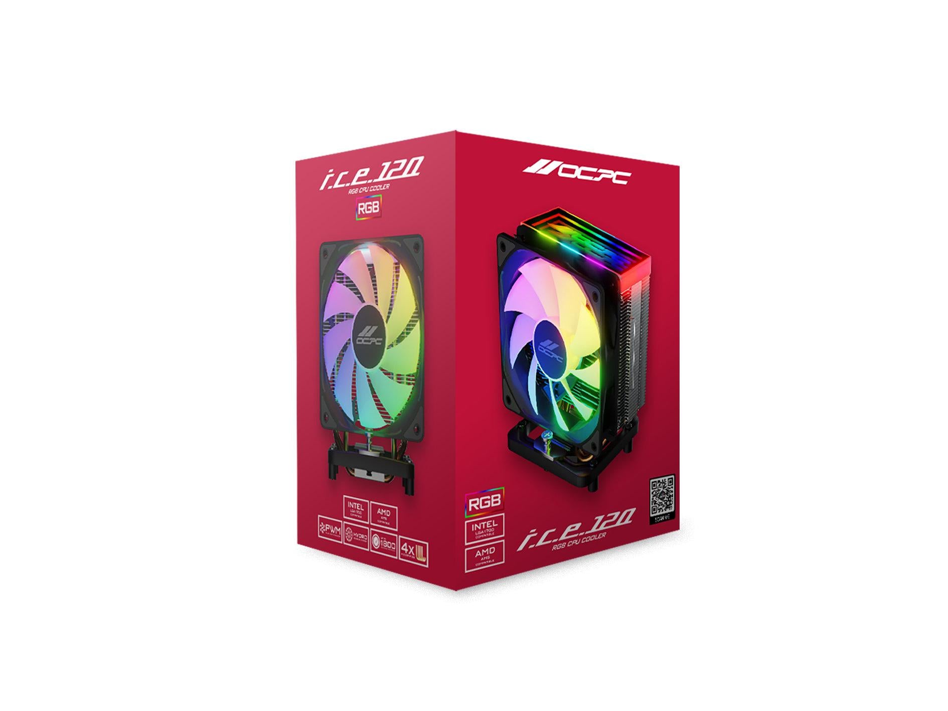ICE 120 RGB CPU AIR COOLER