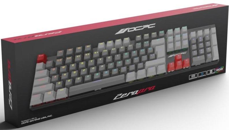 ZERO PRO GAMING KEYBOARD DARK GREY - image 2