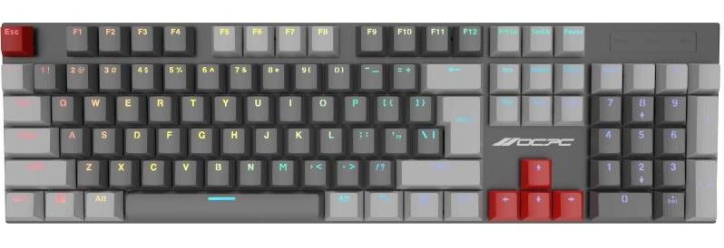 ZERO PRO GAMING KEYBOARD LIGHT GREY - image 2
