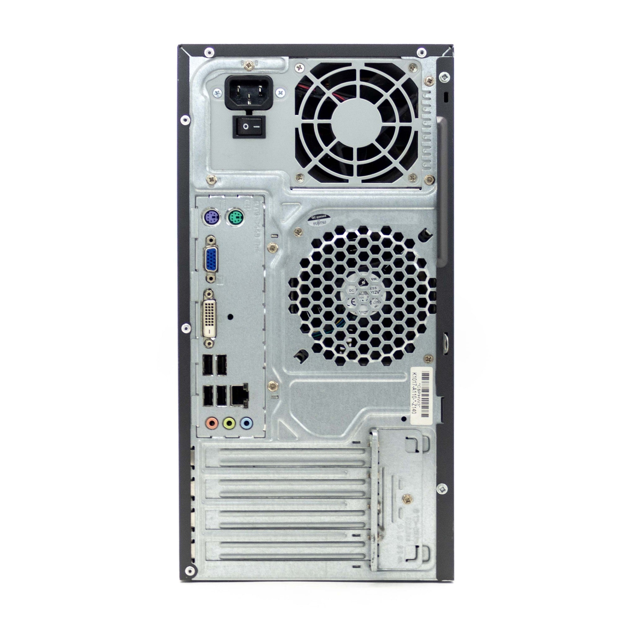 Fujitsu Esprimo PH300 i3-2nd Gen, 4GB RAM, 128GB SSD, Win 10 Pro (Refurbished)
