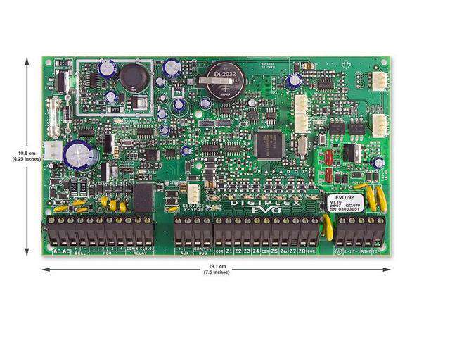 1.7A 8 Zone On-board Control Panel Expandable