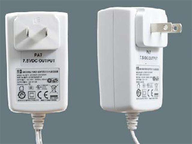 7.5VDC 1A Power Adaptor Plug for PDX MG6250 GPRS14 Console