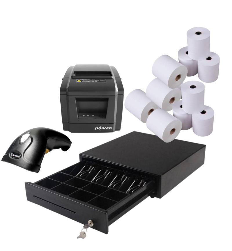 TS PRINTER/DRAWER/SCANNER+ROLLS