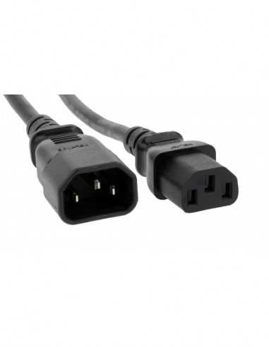 Power Cord - Kettle Cord (C13) Male-Female Extension Cable, 1.8 Meter