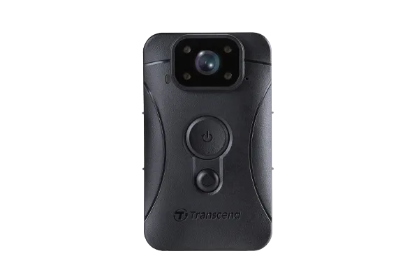 TRANSCEND DRIVEPRO BODY 10 BODY CAMERA WITH 64GB MICROSD CARDS.