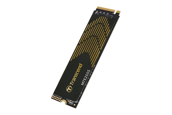 TRANSCEND 2TB MTE255S PCI-E GEN 4X4 M.2 NVMe 2280 SSD 3D NAND -7400 MB/s Read 6500 MB/s Write- Graphen Heat Spreader -1200TBW - image 2
