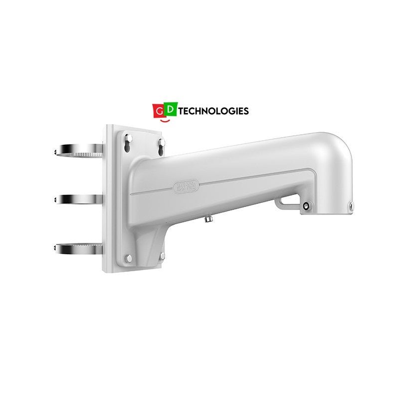 PTZ POLE MOUNT BRACKET - WHITE