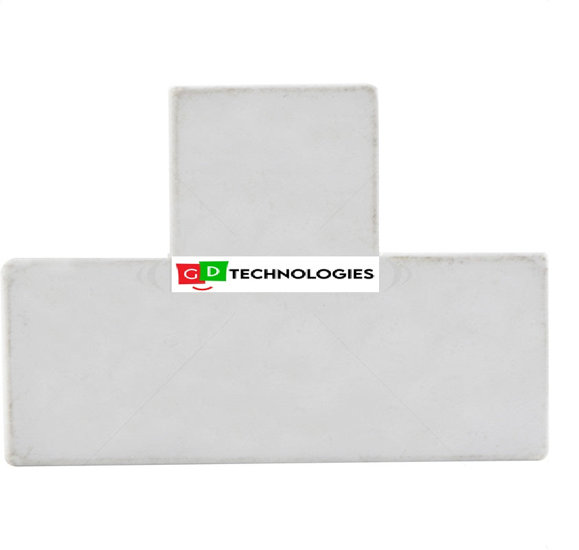 PVC - 16 x 25 FLAT TEE - WHITE