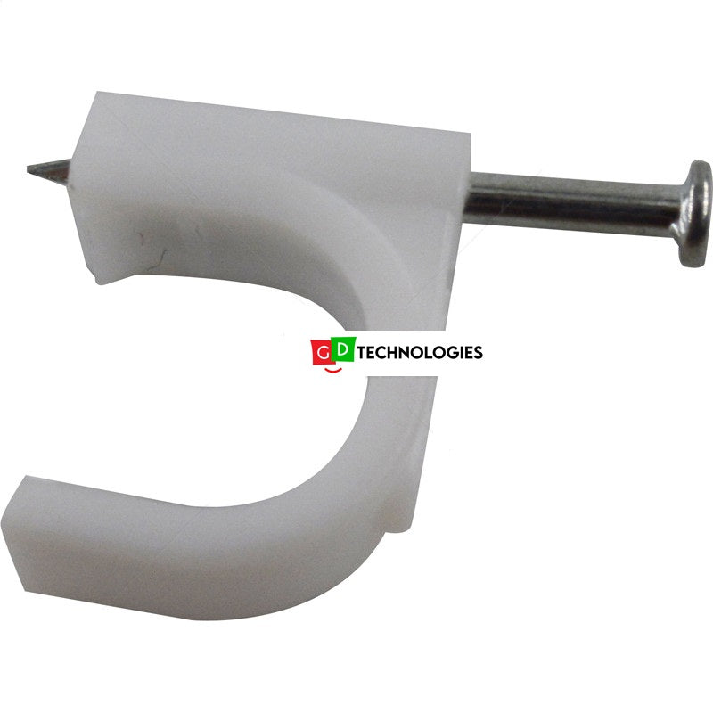 PVC SADDLE ROUND - 12MM / 100